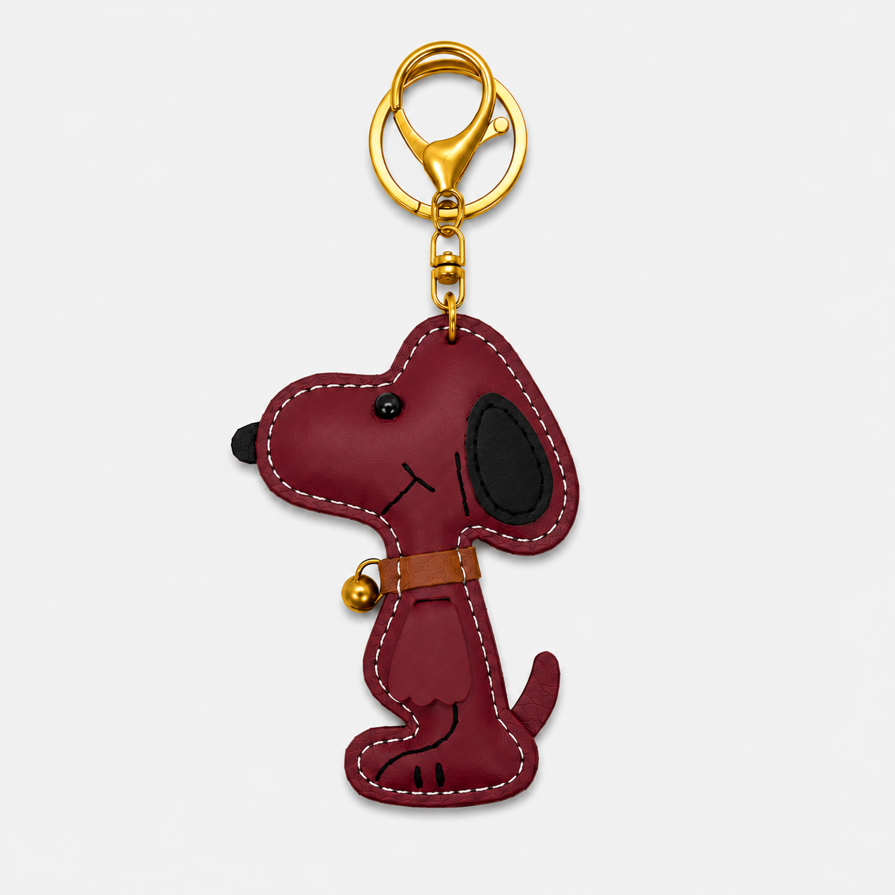 Snoopy Charm • Burgundy